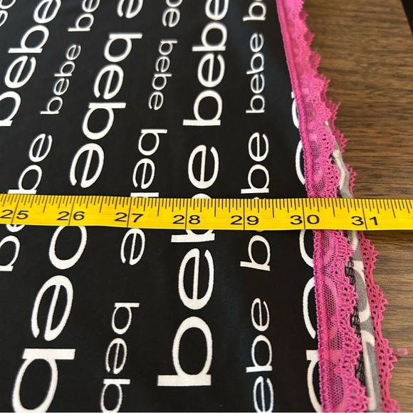 NWT Bebe Black and Pink Sleepwear Dress M - Picture 11 of 12